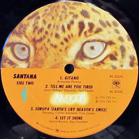 Santana Groovy Coaster - Amigos (Side 2)