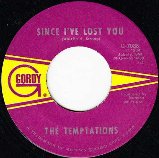 The Temptations Groovy Coaster - Since I've Lost You