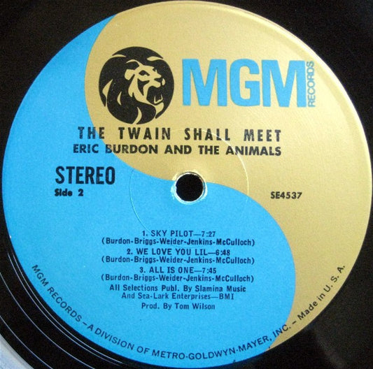 Eric Burdon & The Animals Groovy Coaster - The Twain Shall Meet