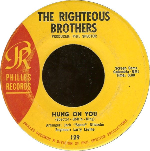 The Righteous Brothers Groovy 45 Coaster -  Hung On You