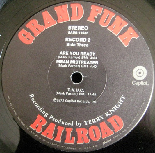 Grand Funk Railroad Groovy Coaster - Mark, Don & Mel 1969-71 (Side 3)