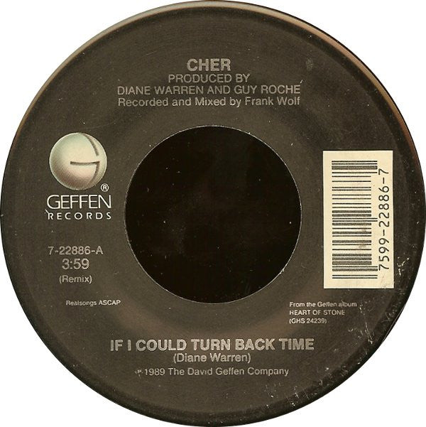 Cher Groovy Coaster - If I Could Turn Back Time