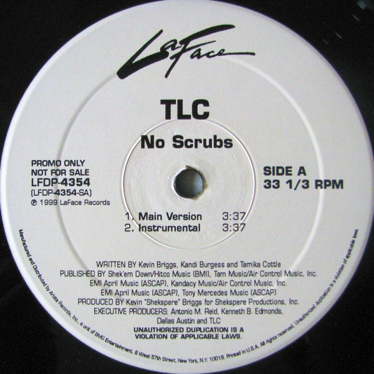 TLC Groovy Coaster - No Scrubs