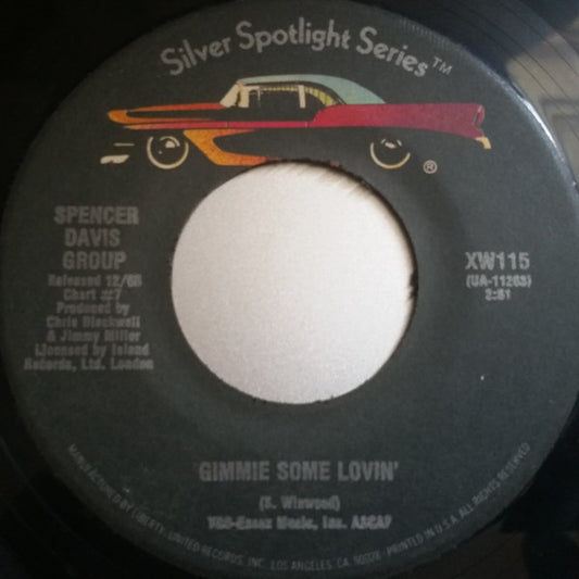 The Spencer Davis Group Groovy 45 Coaster - Gimme Some Lovin' / Keep On Running