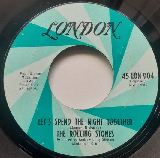 The Rolling Stones Groovy Coaster - Let's Spend The Night Together / Ruby Tuesday