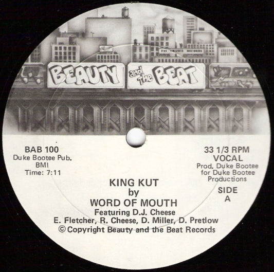 Word Of Mouth Groovy Coaster - King Kut  (Side A)